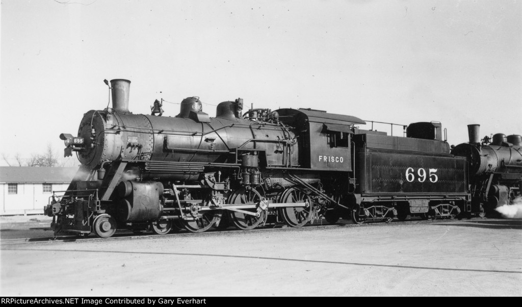 SLSF 4-6-0 #695 - St Louis-San Francisco